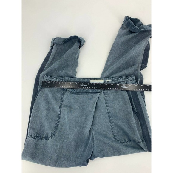 Anthropologie Hei Hei Bradey Chambray Trousers 27 - Picture 12 of 12